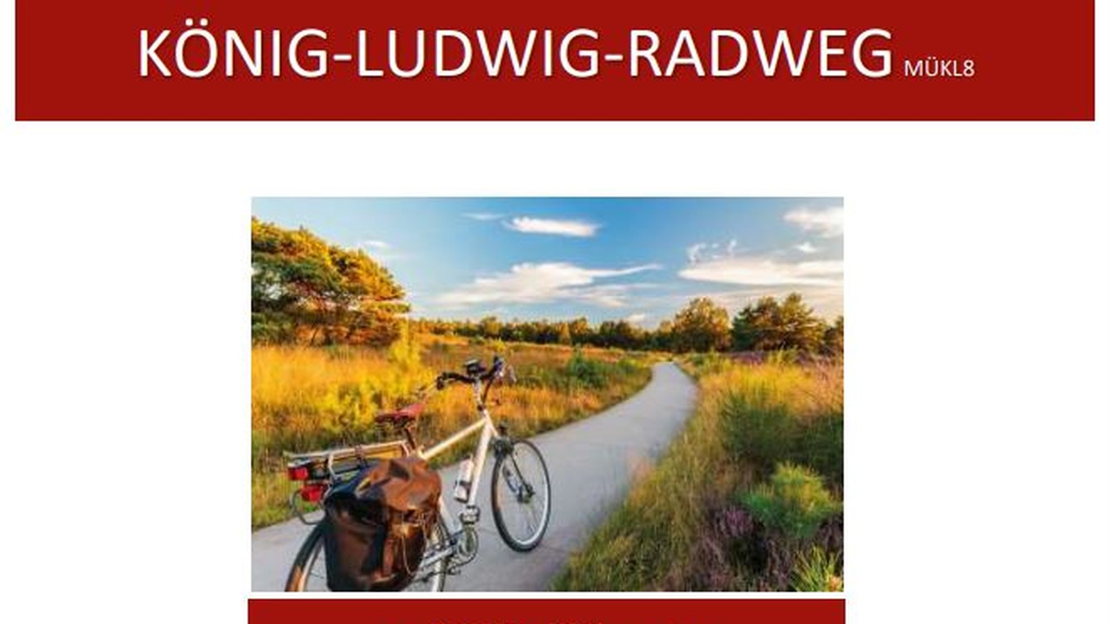 König-Ludwig Radweg
