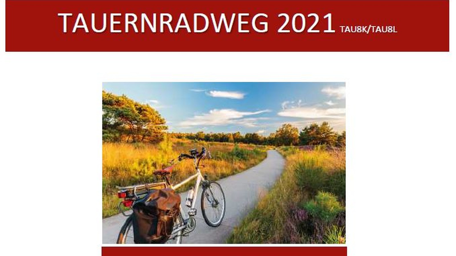 Tauernradweg Krimml - Passau