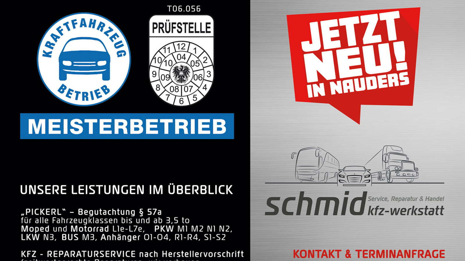 KFZ WERKSTATT NEU!!!